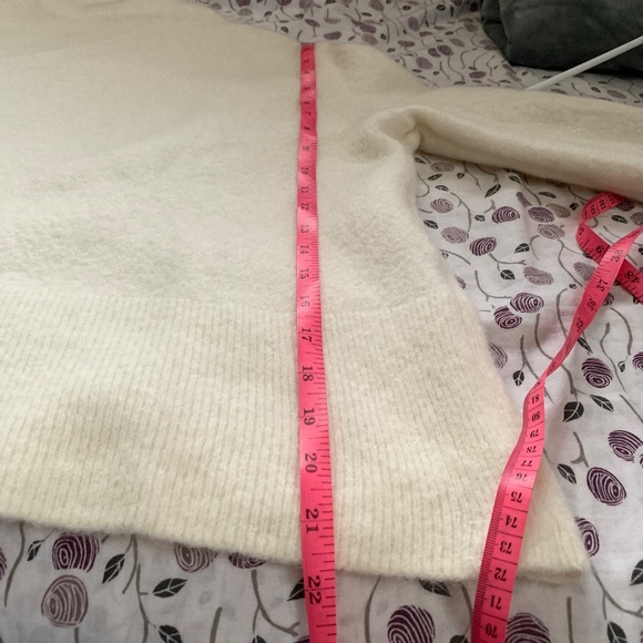 & Other Stories Cream Cowl Neck Sweater Oversized Knit - Picture 9 of 13